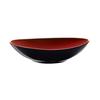 Oneida Rustic Crimson 9in Two-Tone Porcelain Plate - 1dz - L6753074754 