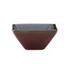 Oneida Rustic Crimson 2oz Two-Tone Porcelain Sauce Dish - 6dz - L6753074940 