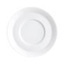Oneida Luzerne Scandi White 5in Ceramic Saucer - 4dz - SD1282013 