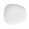Oneida Luzerne Stage Warm White 10.375in x 9.5in Porcelain Plate - L5750000150C 