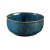 Oneida Studio Pottery Blue Moss 15.25oz Porcelain Dinner Bowl - F1468994701 