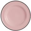 Oneida Luzerne Tin Tin Pink 8.25in Coupe Porcelain Plate - 2dz - L2101003133 