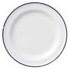 Oneida Luzerne Tin Tin White/Blue 10.75in Porcelain Plate - 1dz - L2105008152 
