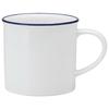 Oneida Luzerne Tin Tin White/Blue 11oz Porcelain Coffee Mug -3dz - L2105008042 