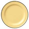 Oneida Luzerne Tin Tin Yellow 6.75in Porcelain Coupe Plate - 2dz - L2103006119 