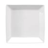 Oneida Tundra Bone White 9.875in x 9.875in Porcelain Square Plate - F1400000147S 
