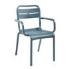 Grosfillex Cannes Mineral Blue Indoor/Outdoor Stacking Chair 16 Per Set - UT115784 
