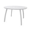 Grosfillex Sunset White 42 Laminate Indoor/Outdoor Dinner Table - S6702096 