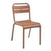 Grosfillex Vogue Terracotta Indoor/Outdoor Stacking Chair - 4 Per Set - UT011814 