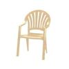 Grosfillex Pacific Fanback Sandstone Resin Stacking Armchair - 16 Per - 49092066 