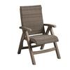 Grosfillex Java All Weather Wicker Outdoor Folding Chair - 2 Per Set - UT071181 