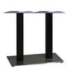 Grosfillex Gamma Lateral 16in x 28in Square Dining Height Table Base - US505017 