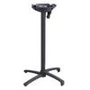 Grosfillex X-One 18in x 18in Tilt Top Black Bar Height Table Base - UTX1H017 