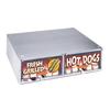 apw wyott Wyott 144 Hot Dog Bun Box Cabinet Stainless Exterior - BC-50 