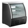 Falcon Food Service 36in Curved Glass Refrigerated Deli Display Case - Black - ADC-92 