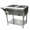 Falcon Food Service 2 Well Natural Gas Steam Table with Adjustable Undershelf - HFT-2-NG 