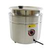 Thunder Group Stainless Steel 10.5qt Countertop Soup Warmer - SEJ38000C 