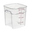 Cambro CamSquare Fresh Pro 8qt Polycarbonate Food Container - 8SFSPROCW135 