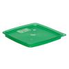 Cambro CamSquare Fresh Pro Green Polyethylene Food Container Cover - SFC2FPPP265 