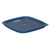 Cambro CamSquare Fresh Pro Blue Polyethylene Food Container Cover - SFC12FPPP267 