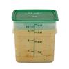 Cambro CamSquare Fresh Pro 4qt Polypropylene Food Container - 4SFSPROPP190 