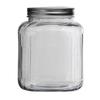 Anchor Hocking 1gl Glass Cracker Jar with Metal Cover - 4 Per Case - 85725AHG17 