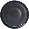 International Tableware, Inc Torino Stak Matte Black 8in Dia. Porcelain Wall Plate - 1dz - TN-81-MB-EW 