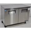 True 12cuft Undercounter Refrigerator with 2 Stainless Doors - TUC-48-HC 