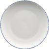 International Tableware, Inc Provincial European White with Blue 12in Dia. Plate - 1dz - PR-21-CB 
