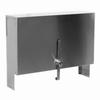 Glastender C-SRC-28 CHOICE 28in x 5in Stainless Steel Speed Rail Locking Cover 