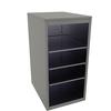 Glastender 18in x 24in Stainless Steel Back Bar Glass Storage Cabinet - BGS-18-S 