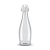 Libbey 34.6oz Glass Water Bottle with White Lid - 6 Per Case - 109826 