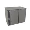 Glastender 36inx24in Stainless Steel Undercounter 1 Section Refrigerator - C1SL36-UC 