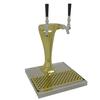 Glastender Countertop Cobra Draft Dispensing Tower - (2) Faucets - CBT-2-GF 