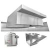 North American Kitchen Solutions 9ft x 48in Restaurant Exhaust Hood System - EXH009PSP 