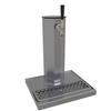 Glastender Countertop Column Draft Dispensing Tower - (1) Faucets - CT-1-SS 