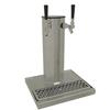 Glastender Countertop Column Draft Dispensing Tower - (2) Faucets - CT-2-MF 
