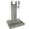 Glastender Countertop Column Draft Dispensing Tower - (3) Faucets - CT-3-MF 