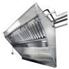North American Kitchen Solutions 7ft x 40in Low Box Integrated Concession Hood & Fan System - LBOX-AV7C 