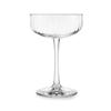 Libbey 8.5oz Linear Footed Coupe Champagne / Cocktail Glass - 1dz - 7401 
