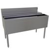 Glastender 48inx24in Stainless Steel Underbar Ice Bin with Cover - IBB-48 