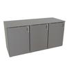 Glastender 60in x 24in Galvanized Steel Back Bar Dry Storage Cabinet - LPDS60 