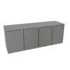 Glastender 80in x 24in Galvanized Steel Back Bar Dry Storage Cabinet - LPDS80 