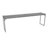 Glastender 84in x 15in Stainless Steel 20 Gauge Single Overshelf - SOS/SS-84 