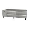 Southbend 108in Low Height Remote Refrigerated Chef Base - 20108RSB 