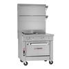 Southbend Platinum 32in Heavy Duty Charbroiler / Mnaual Griddle Range - P32A-GC 