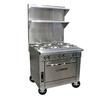 Southbend Platinum 36in Heavy Duty 6 Burner Gas Range w/Convection Oven - P36A-BBB 