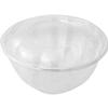 International Tableware, Inc Crystal Clear Plastic 48oz Salad Bowl with Snap-tight Lid - TG-PP-480 