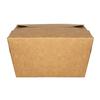International Tableware, Inc 30oz Kraft Folded Paper Disposable Take Out Box - TG-KB-#1 