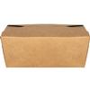 International Tableware, Inc 112oz Kraft Folded Paper Disposable Take Out Box - TG-KB-#4 